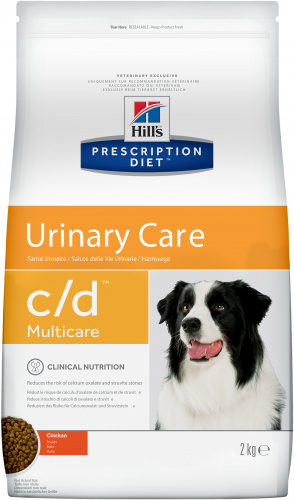 HILL'S Prescription Diet c/d Multicare Urinary Сухой корм д/собак Диета (Профилактика МКБ)