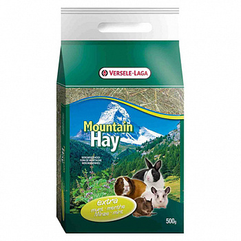 VERSELE LAGA Mountain Hay Mint Сено горное с мятой д/грызунов 500 г