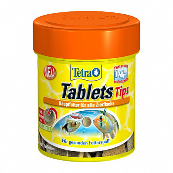 TETRA FunTips Tablets Корм для всех видов рыб таблетки 75 шт