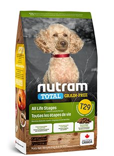 NUTRAM T29 Total Grain Free Беззероновой сухой корм д/собак малых пород с Ягненком 2 кг