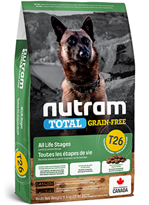 NUTRAM T26 Total Grain Free Беззерновой сухой корм д/собак с Ягненком