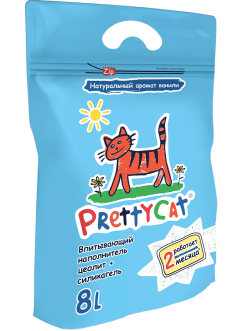 PRETTY CAT Aroma Fruit Наполнитель Впитывающий