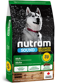 NUTRAM S9 Sound Adult Dog Сухой корм д/собак с Ягненком 500 г