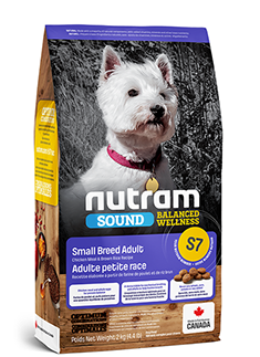 NUTRAM S7 Sound Small Breed Adult Dog Сухой корм д/собак малых пород с Курицей 2,72 кг