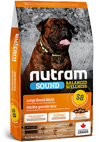 NUTRAM S8 Sound Large Breed Adult Dog Сухой корм д/собак крупных пород с Курицей