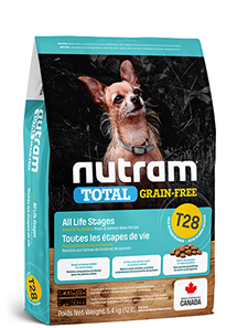 NUTRAM T28 Total Grain Free Беззерновой сухой корм д/собак малых пород с Лососем и Форелью