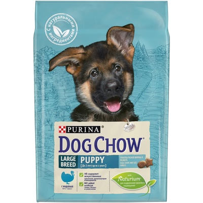 DOG CHOW Puppy Large Breed Сухой корм для щенков крупных пород с Индейкой