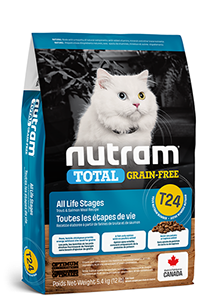 NUTRAM T24 Total Grain Free Беззерновой сухой корм д /кошек c Лососем и Форелью