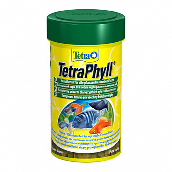 TETRA Phyll Корм для травоядных рыб хлопья 250 мл