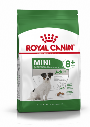 ROYAL CANIN Mini Adult 8+ Сухой корм д/собак мини пород старше 8 лет