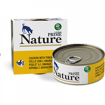 PRIME NATURE Консервы для собак Курица с ананасом в желе ж/б 150 гр 137.6.7097