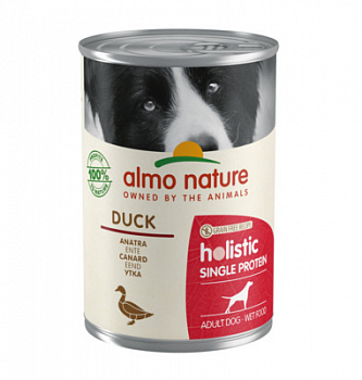 ALMO NATURE Holistic Digestive help Консервы для собак с чувствительным пищеварением с Уткой 400 г