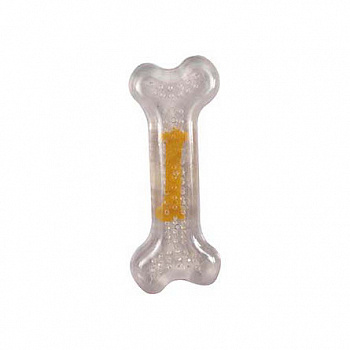 FLAMINGO Игрушка д/собак Кость, нейлон, с ароматом цыпленка 8 см