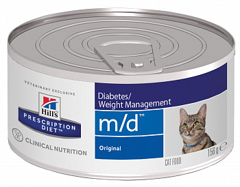 HILL'S Prescription Diet m/d Diabetes Консервы д/кошек Диета (При сахарном диабете)