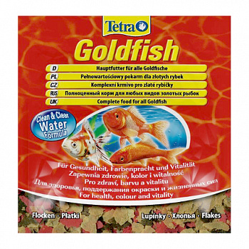 TETRA Goldfish Корм для золотых рыбок хлопья 12 г