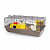 SAVIC Nero 4 De Luxe Клетка для кроликов 118х64,5х47 см S5210