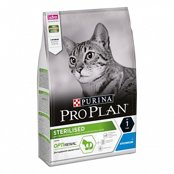 PURINA Pro Plan Sterilised Сухой корм д/стерилиз кошек с Кроликом