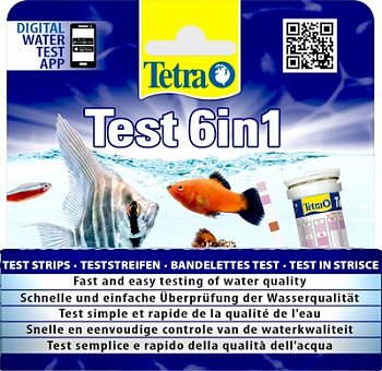 TETRA Test Strips 6 in 1 Тест для воды