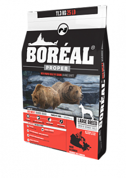 BOREAL Proper Низкозерновой сухой корм для собак крупных пород с Красным Мясом 11,33 кг