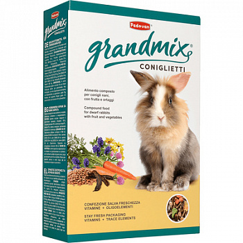 PADOVAN GRANDMIX CONIGLIETTI  корм для кроликов 3 кг
