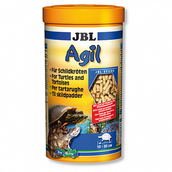 JBL Agil Основной корм в форме палочек для водных черепах длиной 10-50 см 1 л (400 г)