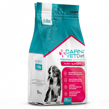 CARNI VD PUPPY Корм для щенков SUPPORT с нарушением развития проблемами ЖКТ