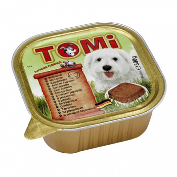 TOMI Консервы д/собак с Ягненком 300 г