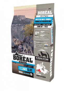 BOREAL Vital Беззерновой сухой корм для собак с Белой Рыбой