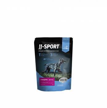 JJ-SPORT Фитнес Сухой корм для взрослых собак с Говядиной мелкая гранула