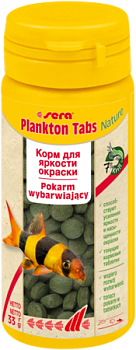 SERA PLANKTON TABS Корм для пресноводных и морских рыб 50 мл (33 г)