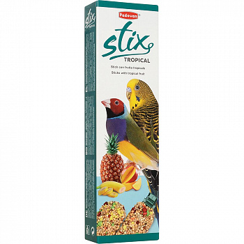 PADOVAN Stix Energy Палочки для волнистых попугаев и экзотических птиц 80 г