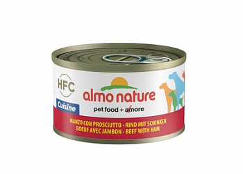 ALMO NATURE Classic HFC Beef&Ham Консервы для собак Говядина с Ветчиной