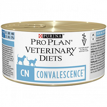 PURINA Pro Plan Консервы д/кошек и собак Диета CN (при восстановлении) 195 г