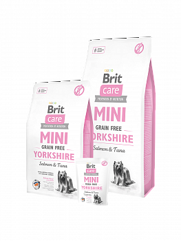 BRIT Care GF Mini Yorkshire Беззерновой cухой корм д/собак породы Йоркширский терьер