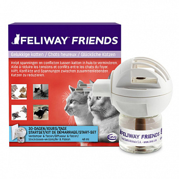 CEVA Feliway Friends Модулятор поведения для кошек для диффузор+сменный флакон 48 мл