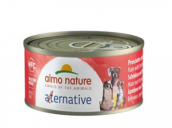 ALMO NATURE HFC Alternative Ham and Parmesan Консервы для собак Ветчина и Пармезан 70 г