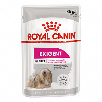 ROYAL CANIN Exigent Care Пауч д/собак Привередливые Паштет 85 г