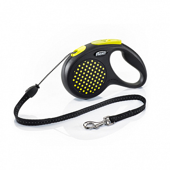 FLEXI Design Рулетка M 5м до 20кг (трос) желтая