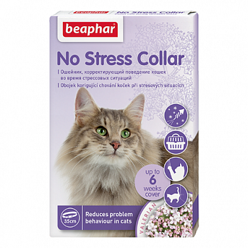 BEAPHAR No Stress Collar Ошейник успокаивающий для кошек 35 см