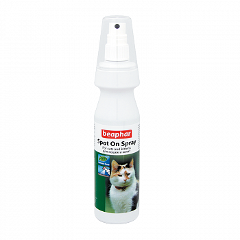 BEAPHAR Spot On Spray Спрей от блох и клещей для кошек 150 мл