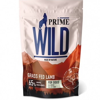 PRIME WILD Корм для щенков и собак GF GRASS FED с ягненком