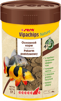 SERA VIPACHIPS Корм для донных рыб чипсы 15 г