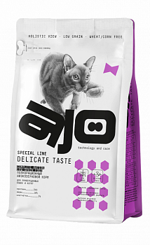 AJO Cat Корм для кошек и котят Delicate Taste привередливых