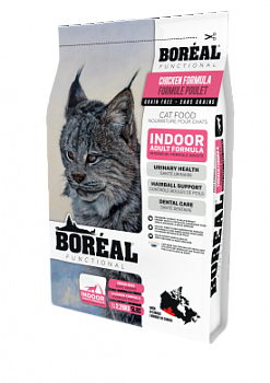 BOREAL Functional Беззерновой сухой корм для кошек домашнего содержания c Курицей 2,26 кг