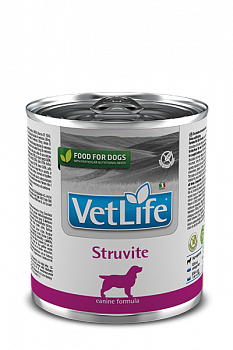 FARMINA Vet Life DOG Struvite Консервы д/собак Диета (при МКБ струвитного) паштет 300 г