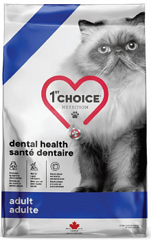 1st CHOICE Dental Сухой корм д/кошек для здоровья зубов Курица