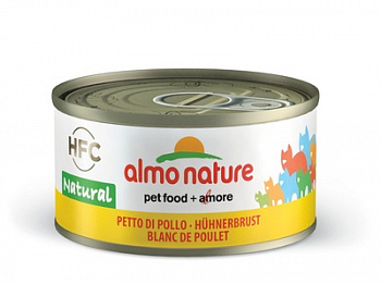 ALMO NATURE Legend HFC Adult Cat Chicken Breast Консервы для кошек Куриная Грудка 70 г