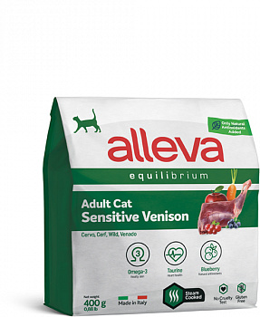 ALLEVA EQUILIBRIUM SENSITIVE Сухой корм для кошек с Олениной