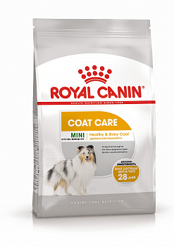 ROYAL CANIN Mini Coat Care Сухой корм д/собак мини пород Здоровье шерсти