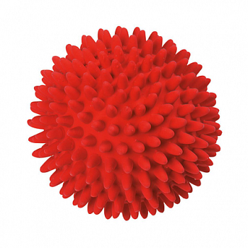 FLAMINGO Игрушка д/собак Мяч с шипами и пищалкой 9 см